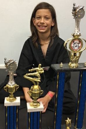 Seven with Trophies